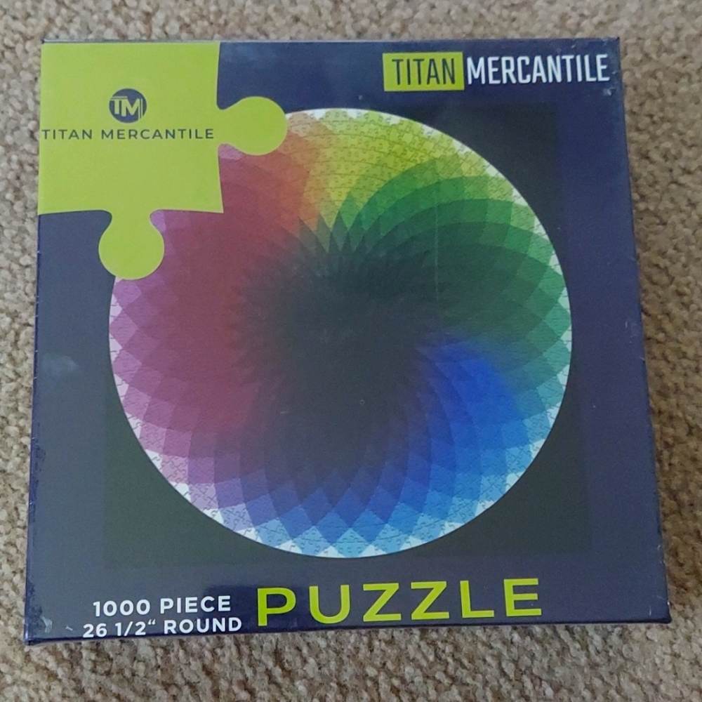 Titan Mercantile 1000 piece Round Puzzle